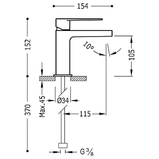 Mitigeur pour lavabo,  CLASS-20510301