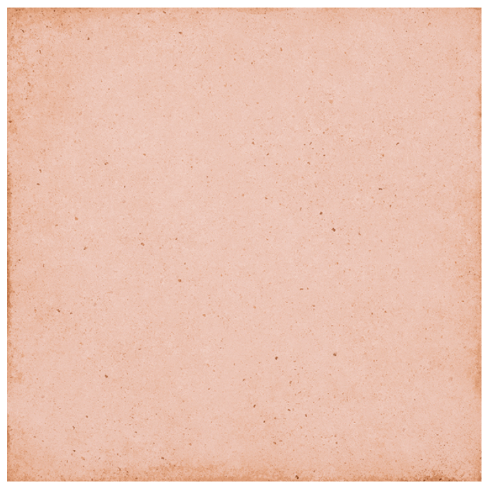 Carrelage aspect ciment 20x20 cm ART NOUVEAU - Coral pink