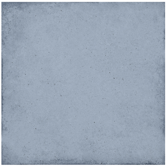 Carrelage aspect ciment 20x20 cm ART NOUVEAU - Bleu ciel Sky blue