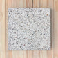 Carreaux de ciment TERRAZZO blanc  , 20x20 cm