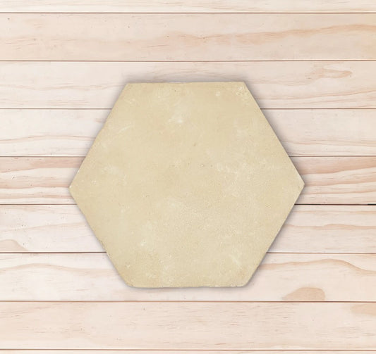 Véritable Bejmat naturel 14 x 12,2 cm hexagonal