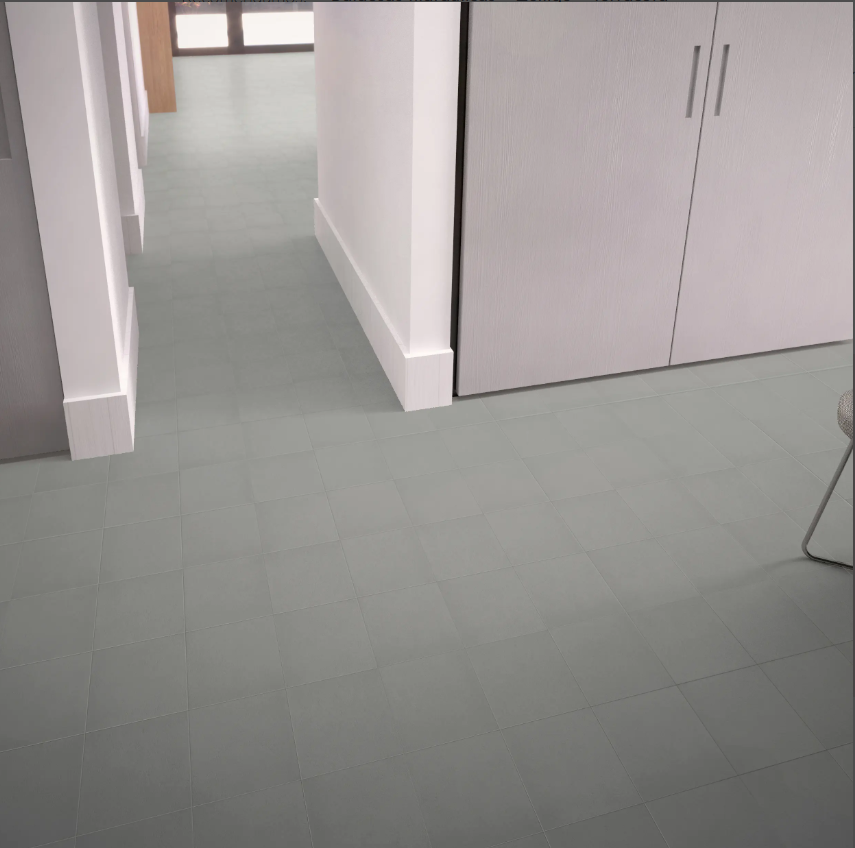 Carreaux de ciment CUADRADO  MC40, gris souris