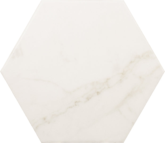 Carrelage hexagonal 17,5x20 HEXAGON CARRARA MATT - 0.71m²/boîte