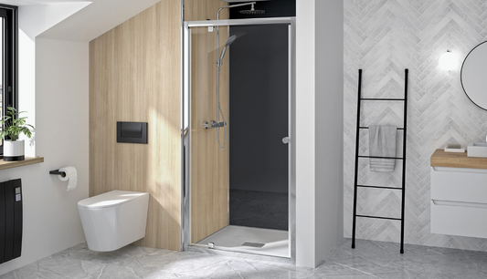 Paroi porte pivotante pour douche en niche ou angle  Supra P - L'Atelier By AC