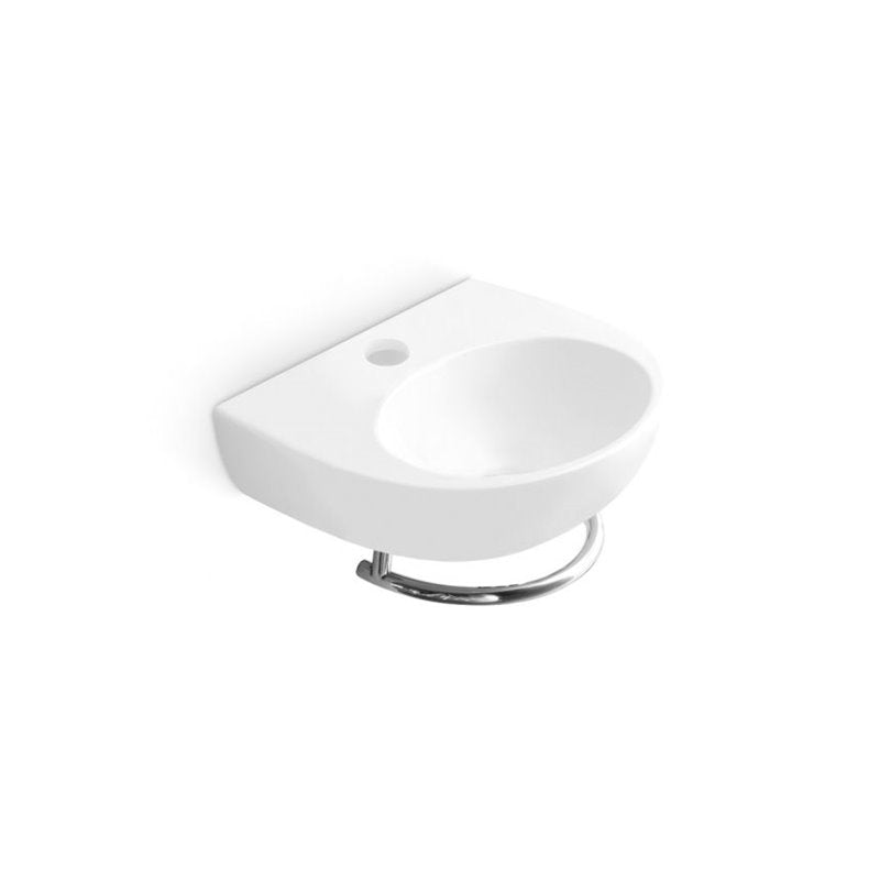 Lave-mains suspendu Alhambra, porcelaine blanc